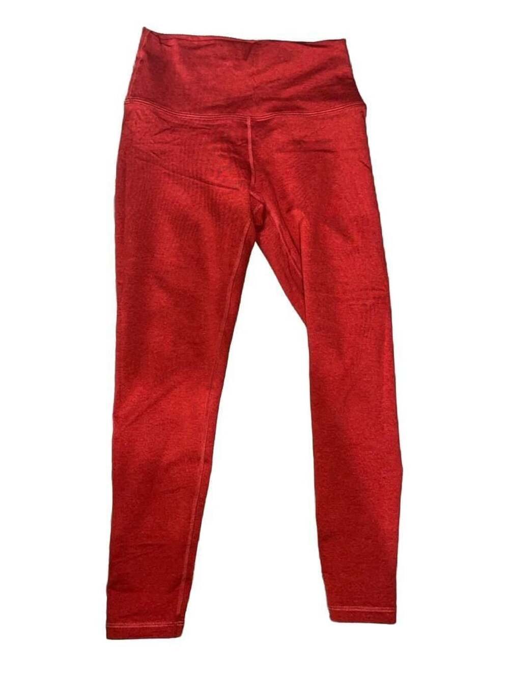 FLEO Red Athletic Leggings Medium
